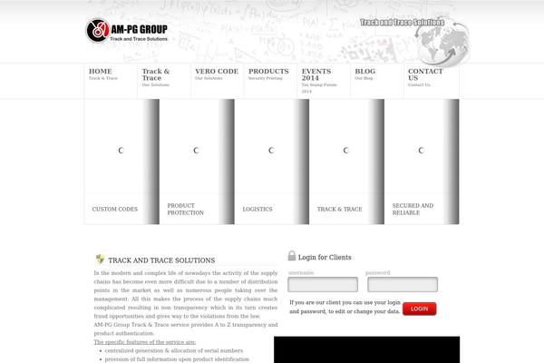 Newscast theme site design template sample