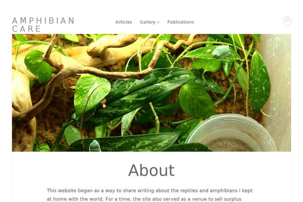 Serene theme site design template sample