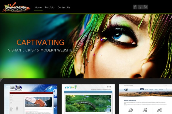 Black Pearl theme site design template sample