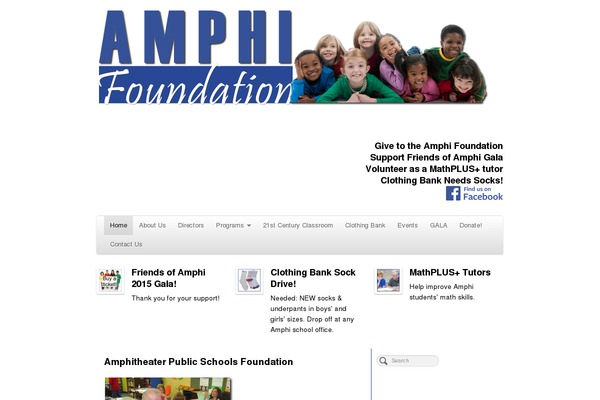 amphifoundation.org site used Amphi