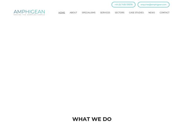 amphigean.com site used Amphigean