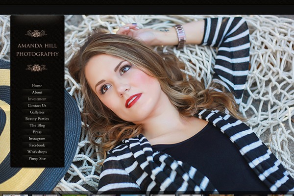 Chocolate theme site design template sample