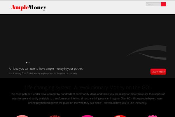 SunRain theme site design template sample