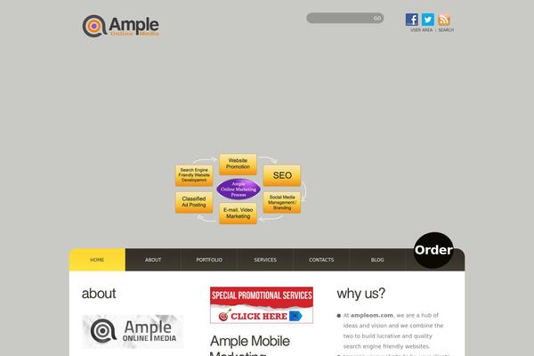 Theme1250 theme site design template sample