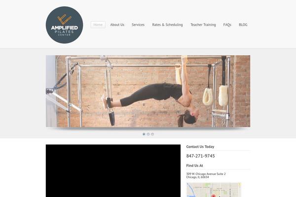 Simplicity theme site design template sample