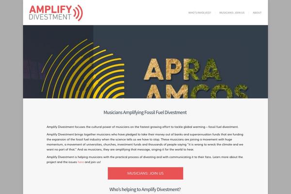 Klaus theme site design template sample