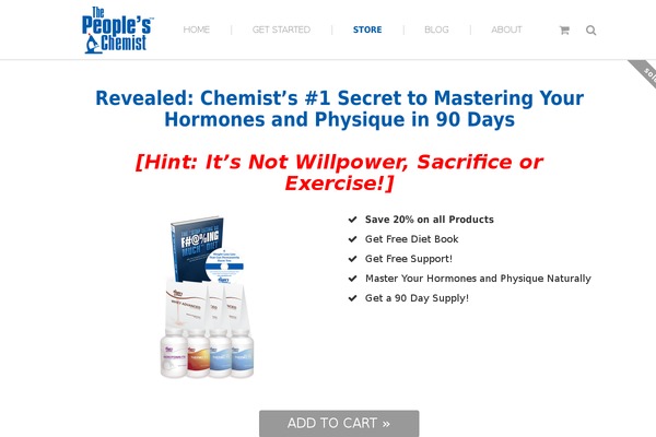 P2 theme site design template sample
