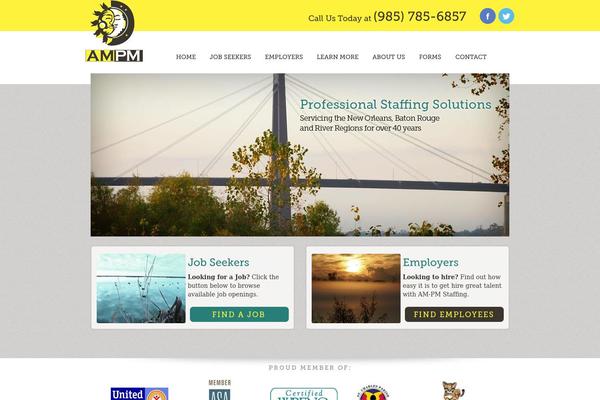ampmstaffing.com site used Ampm-theme