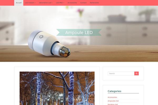 opal theme site design template sample