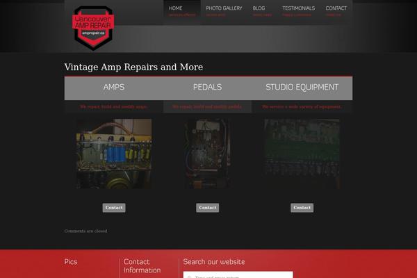 Duotive Two theme site design template sample