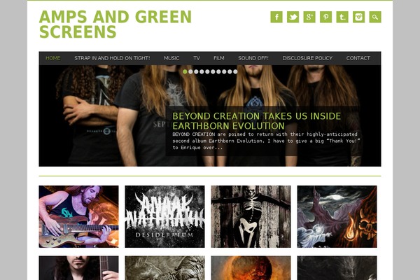 Magazino theme site design template sample