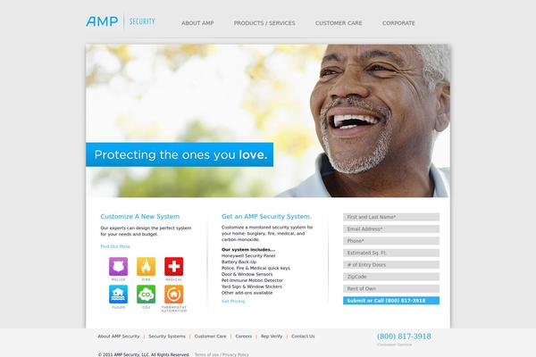 Enterprise Pro theme site design template sample