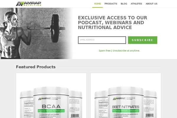 amrap theme websites examples