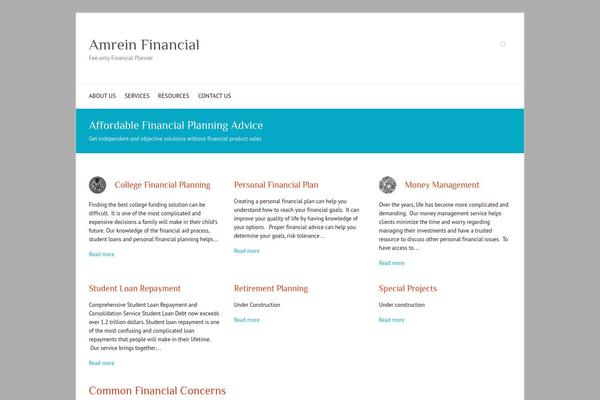 Attitude Pro theme site design template sample