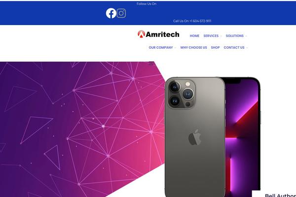Site using Radiantthemes-addons plugin