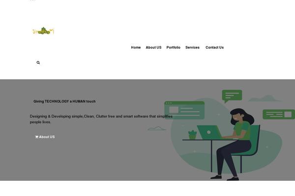 Site using Portfolio plugin