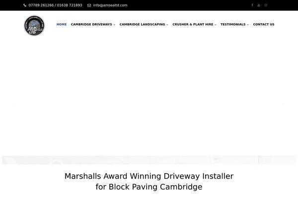 Bonsi theme site design template sample