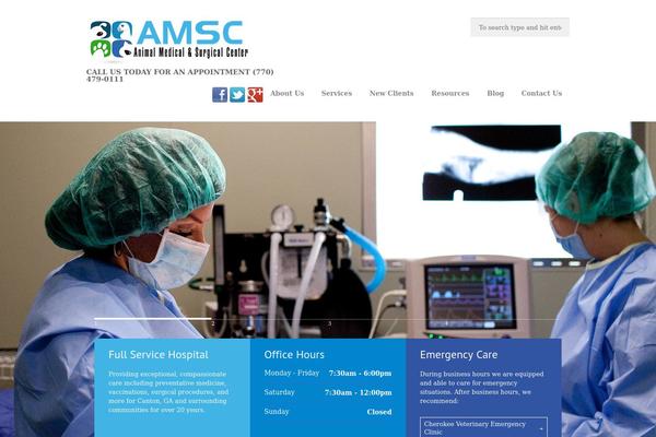 MediCenter theme site design template sample