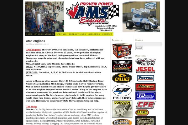 Thesis 1.8.4 theme site design template sample