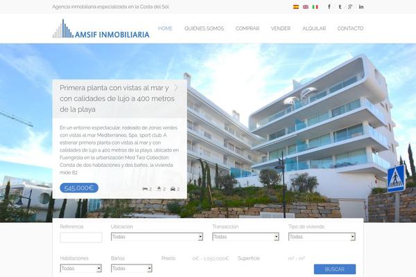 Site using Responsive Mortgage Calculator plugin
