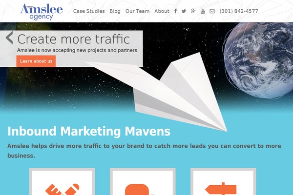 amslee.com site used Wpbootstrap