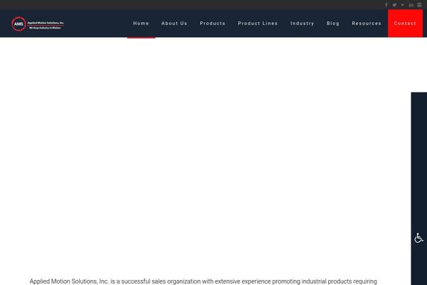 amsmotion.com site used Deetheme