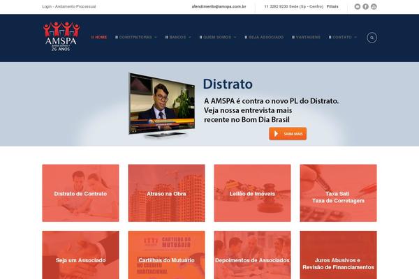 Site using Gdlr-lawyer plugin