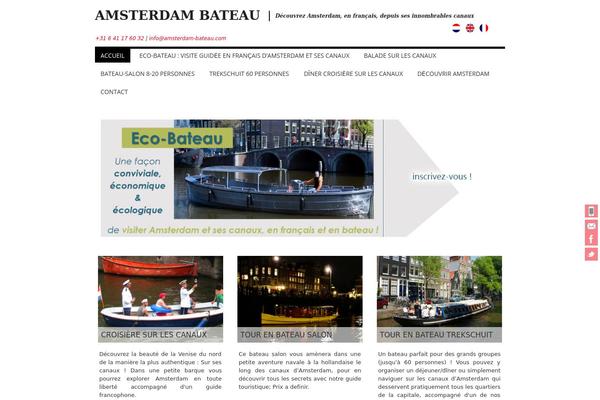 Parabola theme site design template sample