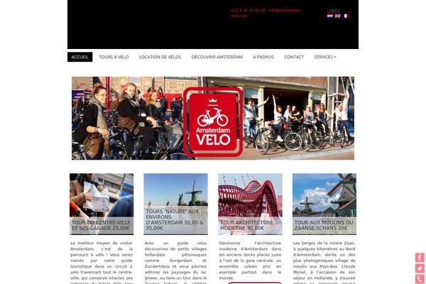 Parabola theme site design template sample