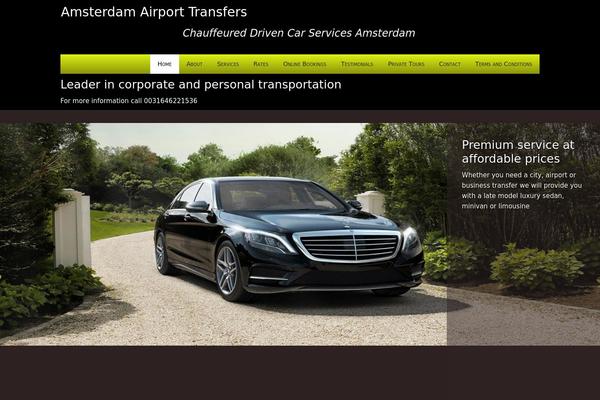 Site using Chauffeur-booking-system plugin