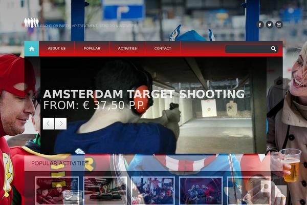 Pulse theme site design template sample