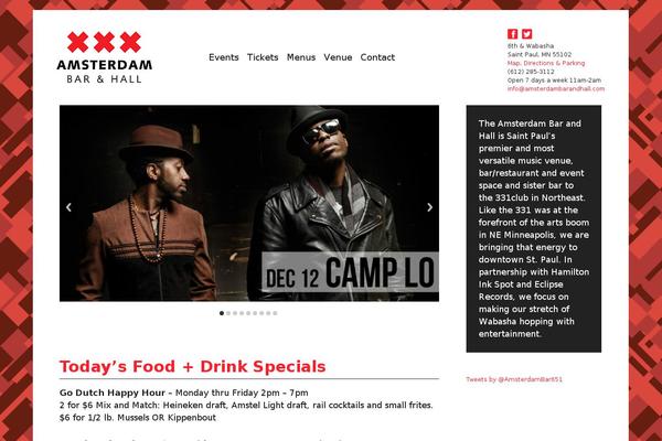 Twenty Sixteen theme site design template sample