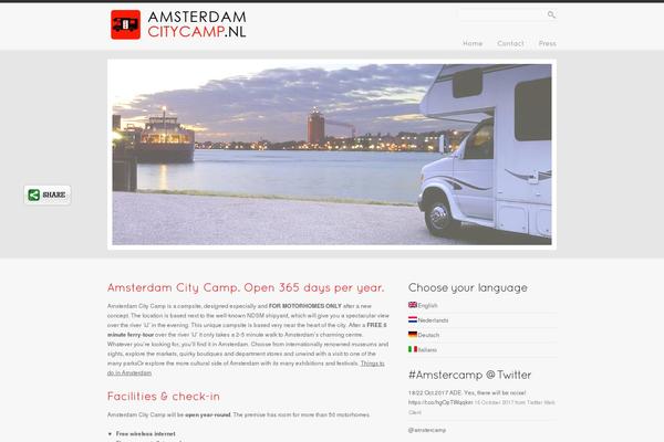 Elegance theme site design template sample
