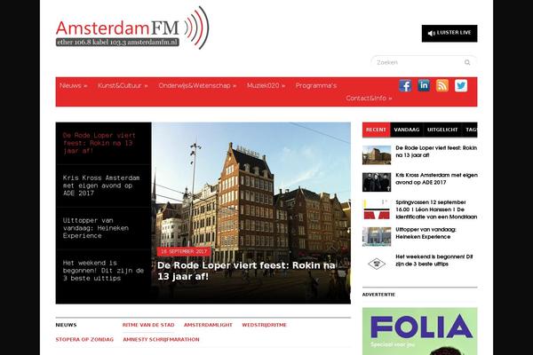 Gazeti theme site design template sample