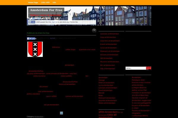 vita theme site design template sample