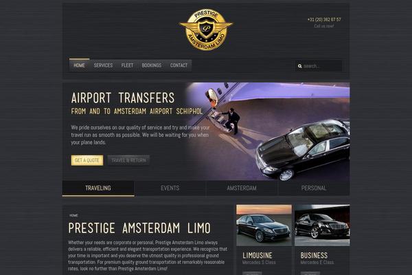 Drive theme site design template sample