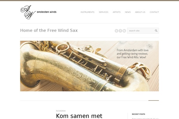 Propulsion theme site design template sample