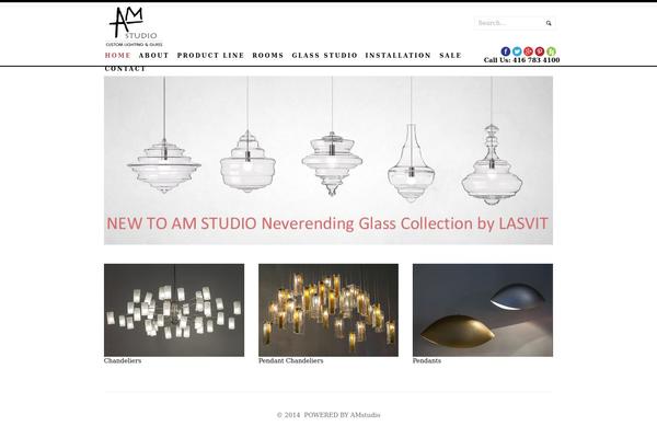 Fashion theme site design template sample