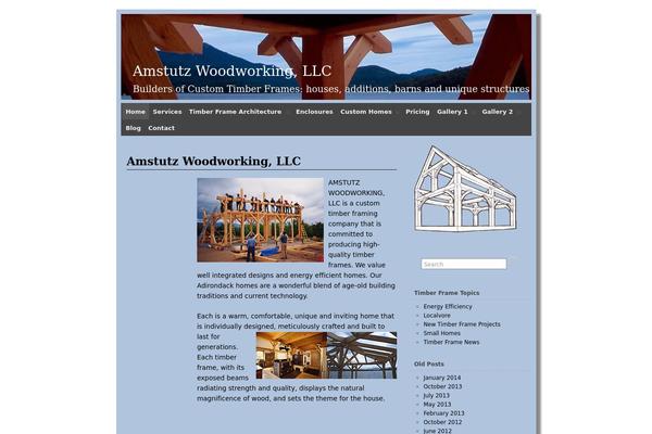 amstutztimberframes.com site used Suffusion