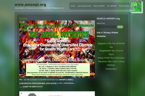 amswpi.org site used Dewdrop