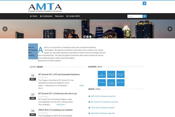 Merlin theme site design template sample