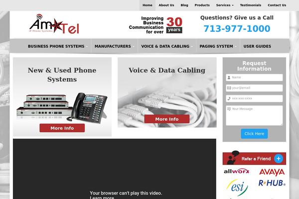 amtelphonesystems.com site used Ewebresults-child
