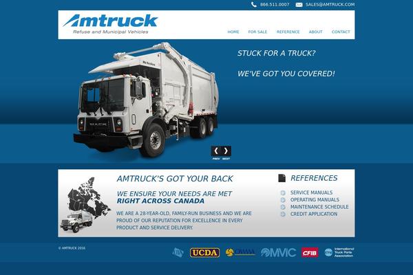 amtruck.com site used Amtruck