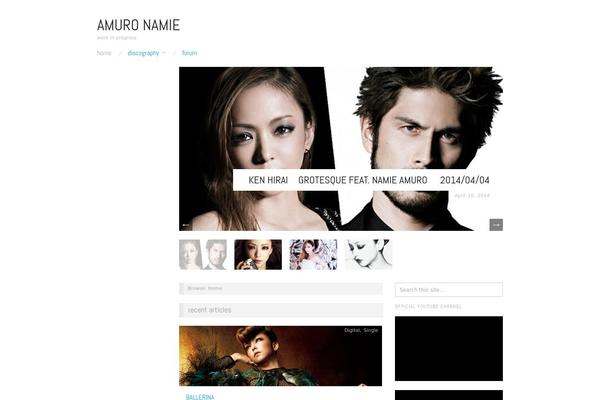Oxygen theme site design template sample
