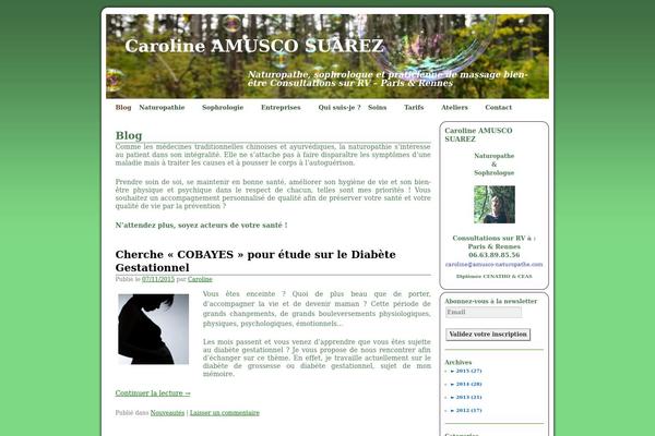 Weaver theme site design template sample