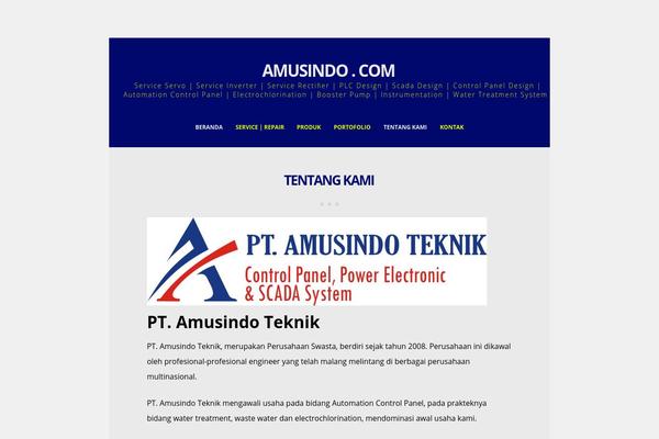 Zenzero theme site design template sample