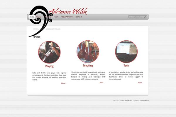 TheProfessional theme site design template sample