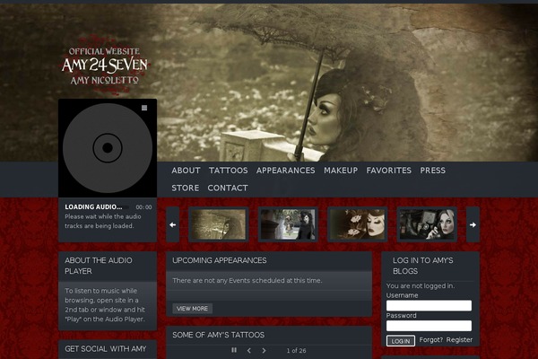 Soundcheck theme site design template sample