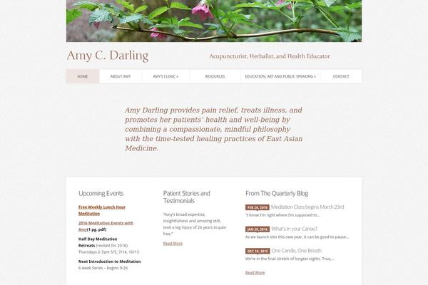 Blankslate Child theme site design template sample
