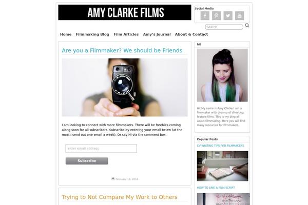 Suffusion theme site design template sample